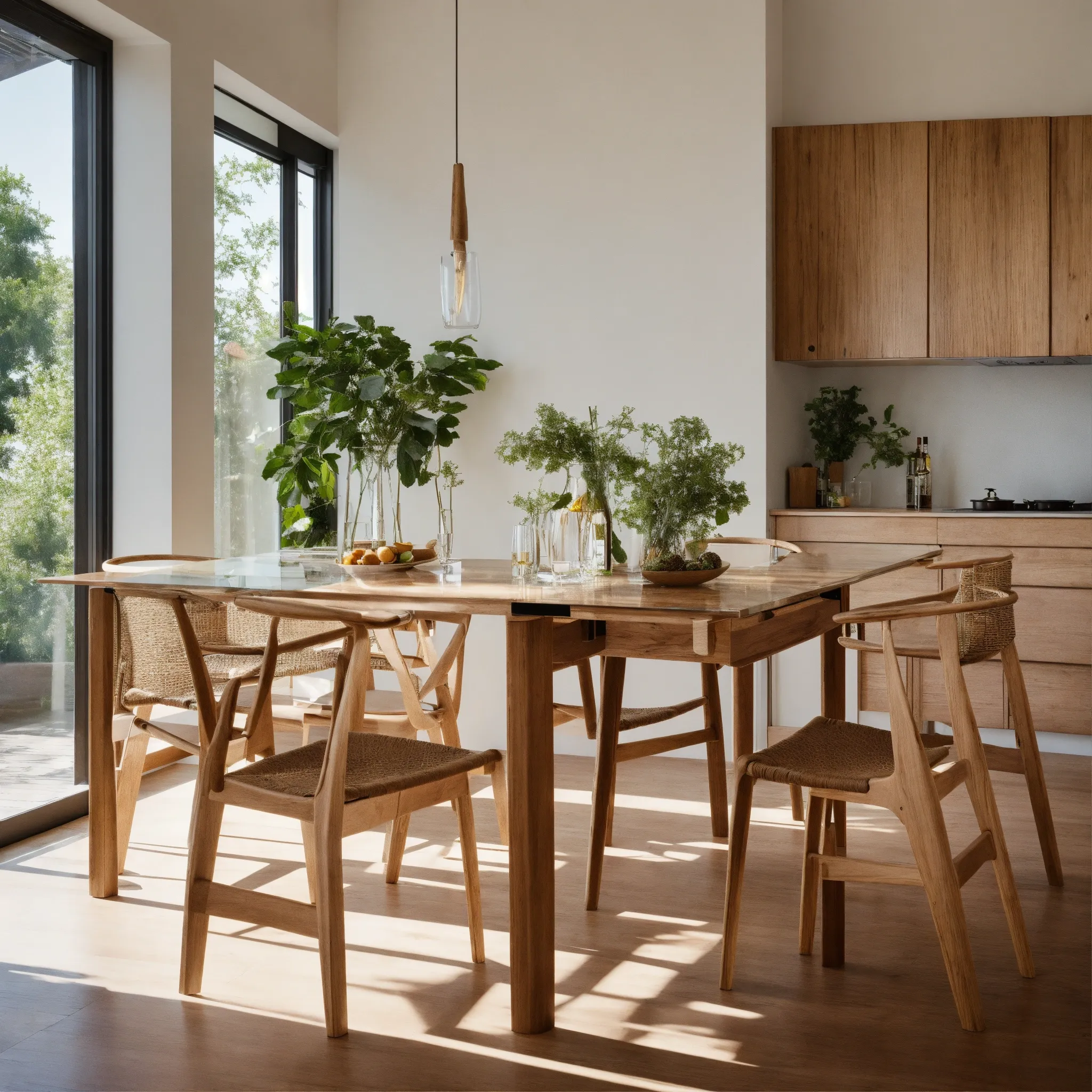 Crafting process with traditional tools